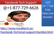 Approach light weighted number Facebook Tech Support on 1-877-729-6626 Toll Free