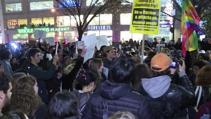 Triunfo de Trump causa protestos em todo o mundo