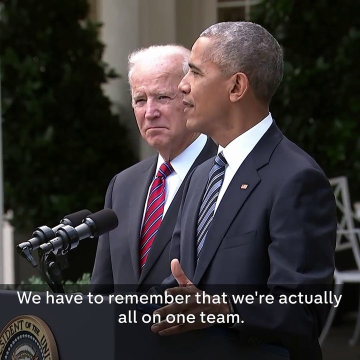 President Obama addresses the country following President-Elect Donald J. Trump victory
