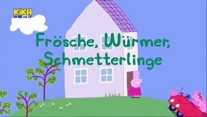 Peppa Wutz Folge 17 Frösche, Würmer und Schmetterlinge