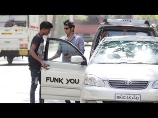 Blind Guy Driving a Car Prank  - Funk You (Pranks in India)