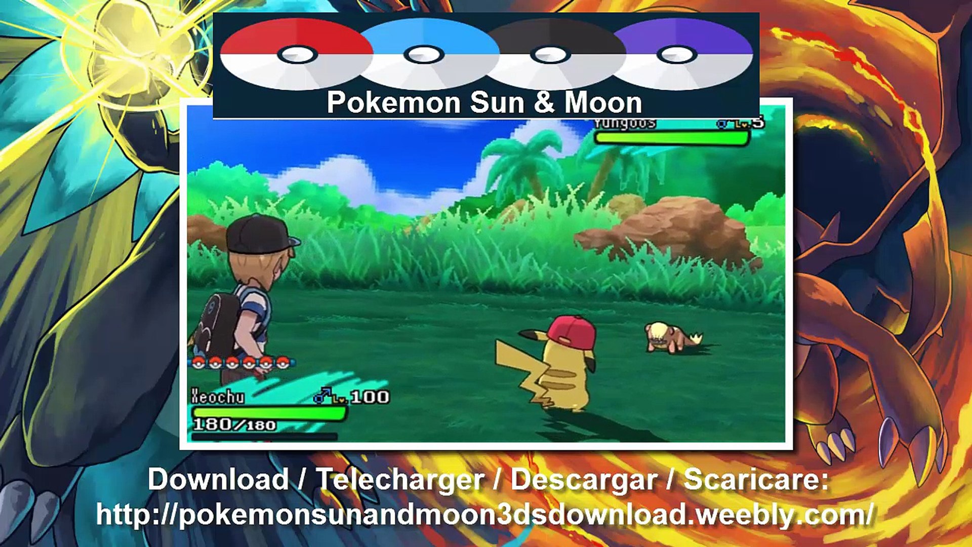Pokémon Soleil et Lune 3DS CIA Rom Télécharger français - video Dailymotion