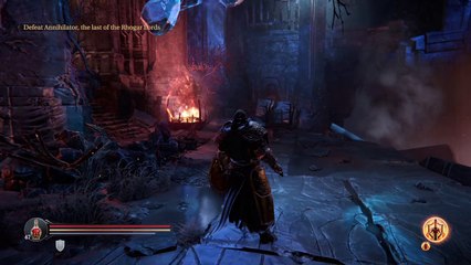 Lords of the Fallen - going from The Beast to the Annihilator boss area in Chamber Of Lies