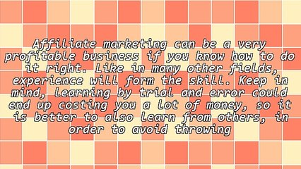 Affiliate Marketing Tips For a Successful Lucrative Business