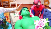 São os Super-heróis MORTOS! w Spiderman Elsa Frozen Hulk Spidergirl Rosa Joker Venom Toy!