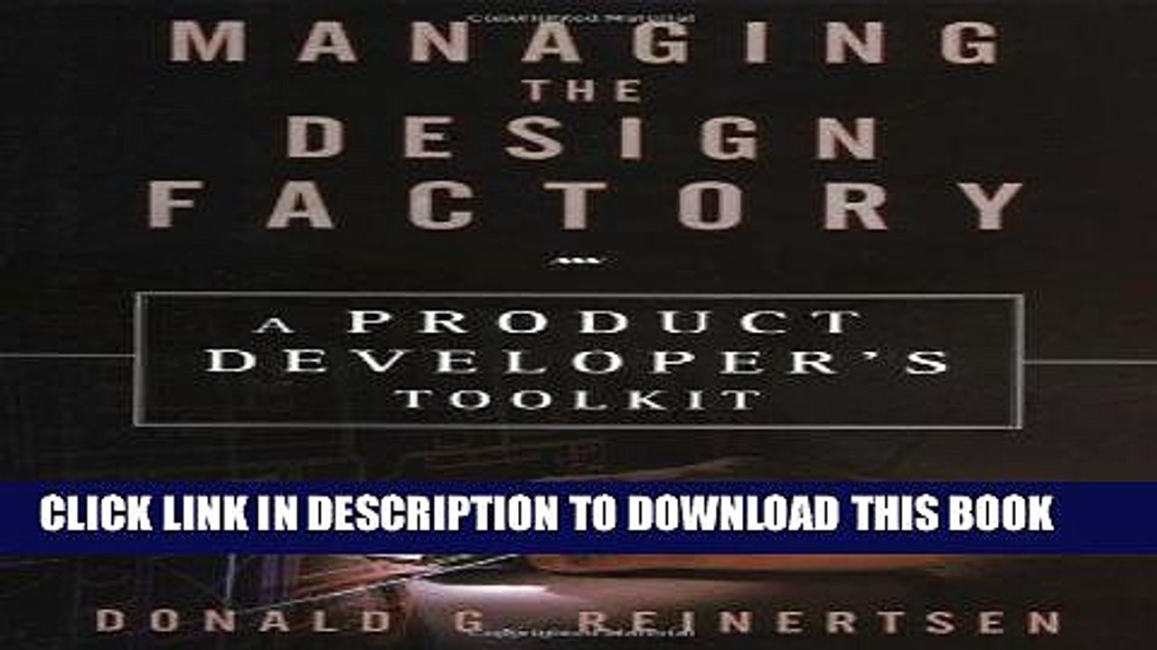 [PDF] Managing the Design Factory Popular Online