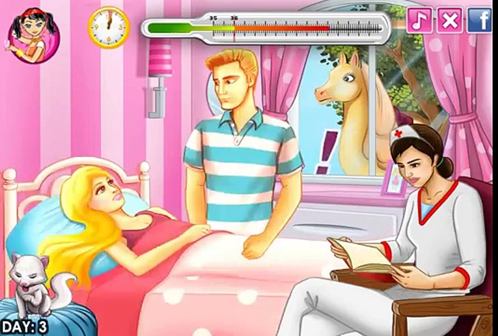 Beautiful lovely Barbie and Ken kiss, Barbie Healing Kiss - Games For girls  - video Dailymotion