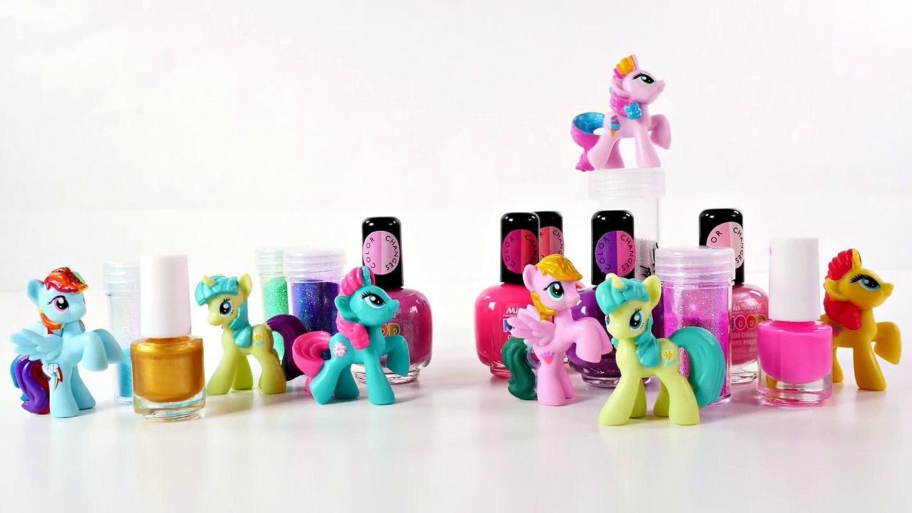 Cambio de Look Super Brillante para Ponys  My Little Pony Inspiracion Rainbow Dash Pinkie Pie