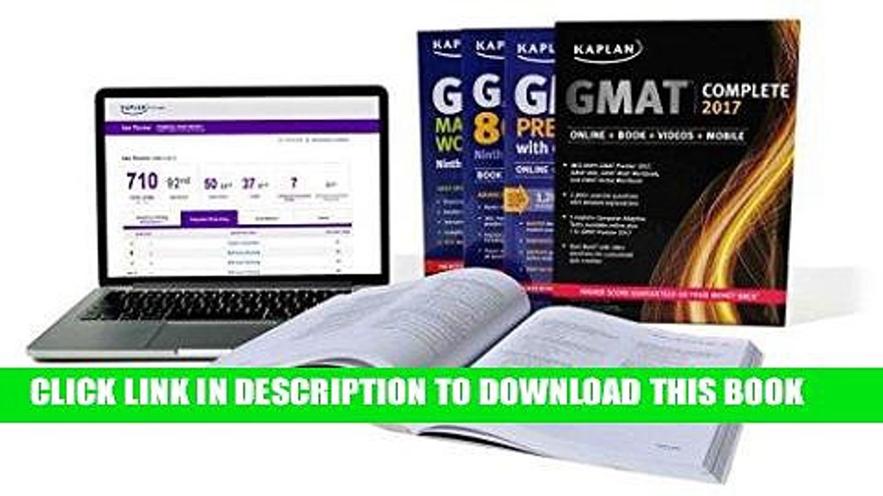 Read Now GMAT Complete 2017: The Ultimate in Comprehensive Self-Study for GMAT (Online + Book +