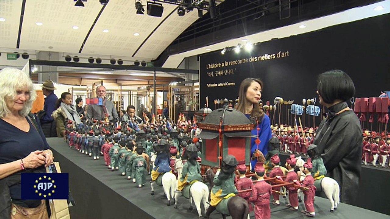 L'artiste de l'année au Salon du patrimoine : un extraordinaire travail Coréen