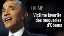 Donald Trump, victime préférée des moqueries d'Obama ces derniers mois