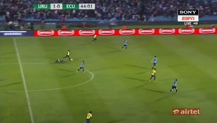 Felipe Caicedo Goal HD - Uruguay 1-1 Ecuador - WC Qualification - 10.11.2016 HD