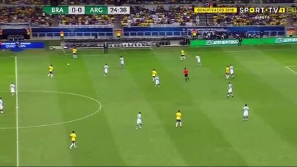 1-0 Philippe Coutinho Goal HD - Brazil 1-0 Argentina 10.11.2016 HD