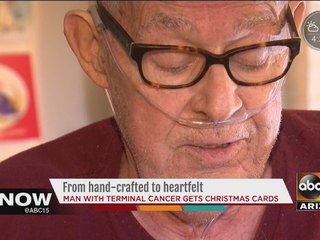 Valley man gets Christmas cards