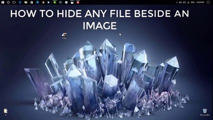 Secretly Hide Any File Next to an Image for Privacy 🔒