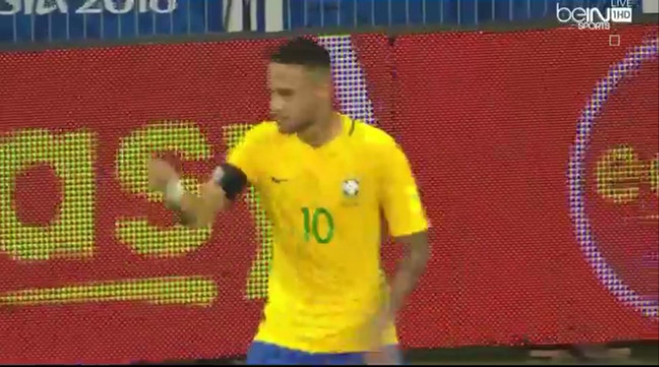 NEYMAR amazing Goal - Brazil 2-0 Argentina - (10/11/2016)