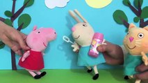 Peppa Pig Bubbles episode toy video - Peppa Pig Toys video in English