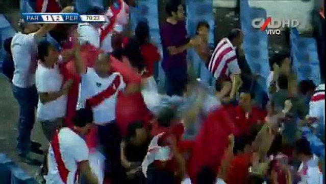 Paraguay vs Perú 1-2 Edinson Flores Goal Eliminatorias Rusia 2018 11-11-2016 (HD)