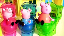 Peppa Pig Stuck in Slime Surprise Toilet Candy MLP Disney Toys Bath もこもこモコレット Mokomoko Mokoretto