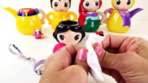 Disney Princess Teapot Surprise Eggs Peppa Pig Shopkins MLP LPS Princesa Huevos Surprise