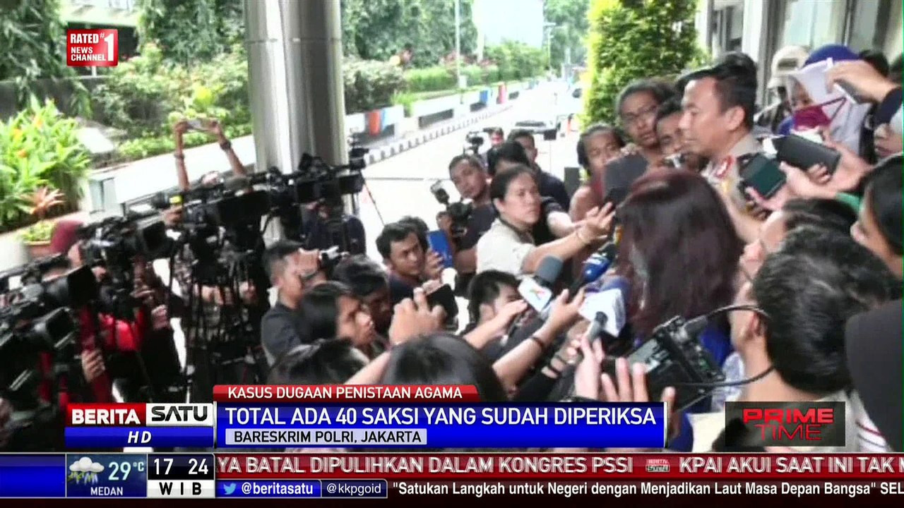 Polri Periksa Saksi Ahli Kasus Dugaan Penistaan Agama