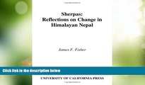 Big Deals  Sherpas: Reflections on Change in Himalayan Nepal  Best Seller Books Best Seller