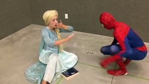 Frozen Elsa Loses Her Eyes Funny Prank With Spiderman Fun Superhero Movie In Real Life In 4K!