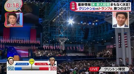 バイキング 動画 アメリカ大統領選ついに最終決着! 2016年11月9日 P1