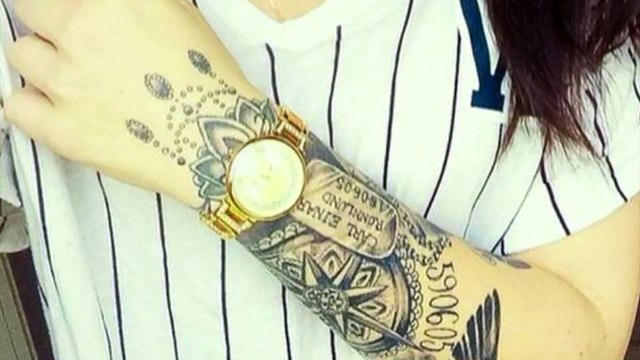 Modèles tatouage bras pour femme