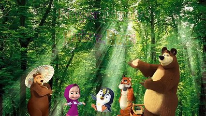 Masha And Bear (Маша и Медведь) Finger Family Song | Dady Finger Nursery Rhymes | Best Kid Songs