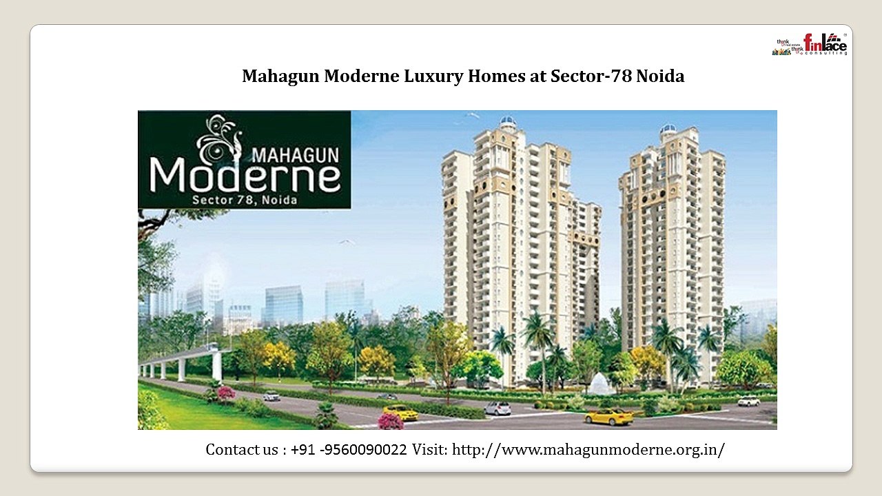 Mahagun Moderne Residential Homes at Noida