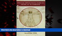 Best book  Special Operations Forces Medical Handbook, 2nd Edition online to buy