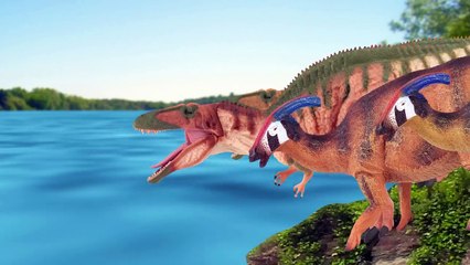 #26 공룡싸움 모사사우루스 VS 공룡가족 (Mosasaurus vs dino family) kids education, Collecta figure-9ApeC9UEmWc