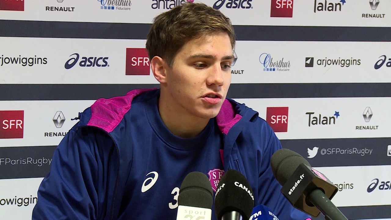 Top 14     RC Toulon - Stade Français: conférence d'avant match de Clément Daguin