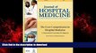 Best book  The Core Competencies in Hospital Medicine: A Framework for Curriculum Development by