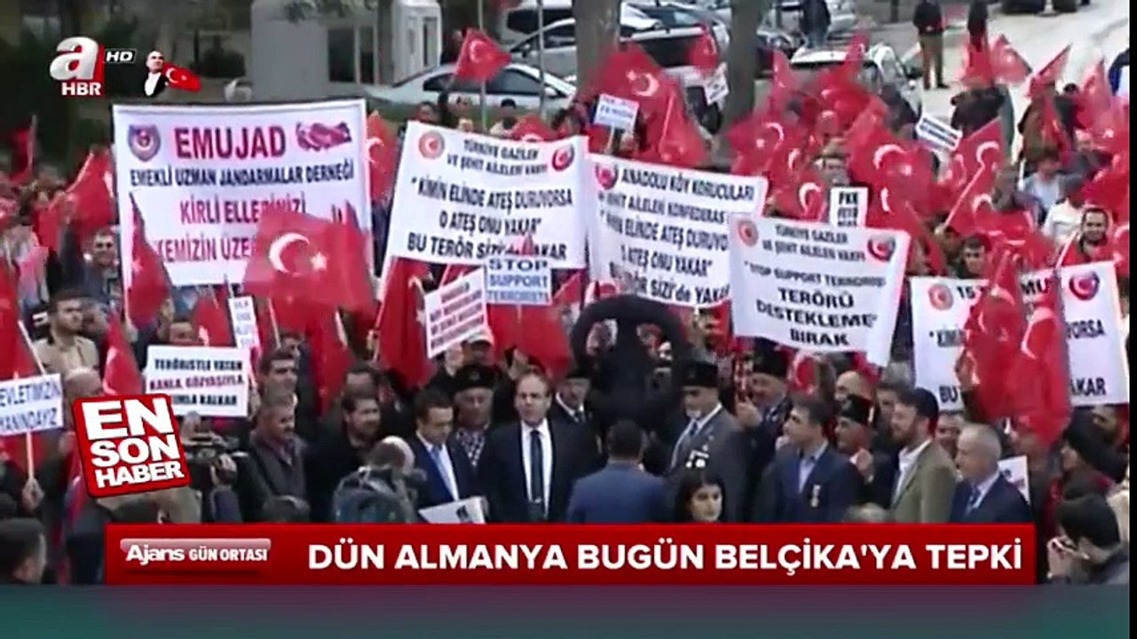 Şehit yakınları terör destekçisi ülkeleri protesto etti