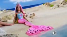 Barbie en Francais Sirène Couleurs Magiques Poupée Publicité 001