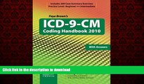 Best book  ICD-9-CM Coding Handbook, with Answers, 2010 Revised Edition (ICD-9-CM Coding Handbook