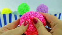 Learn Colors With Peppa Pig Foam Clay Surprise eggs - Superhero Spiderman Surprise basket