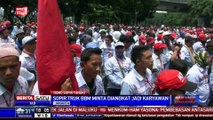 Ratusan Sopir Pertamina Tuntut Diangkat Karyawan