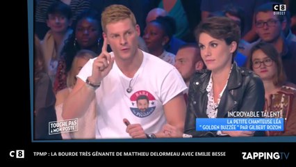 TPMP : La bourde très gênante de Matthieu Delormeau avec Emilie Besse