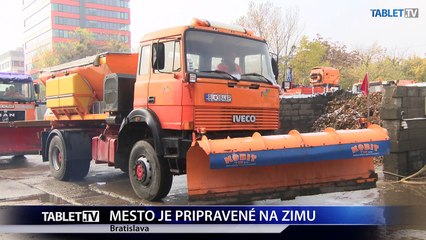 MESTO JE PRIPRAVENÉ NA ZIMU