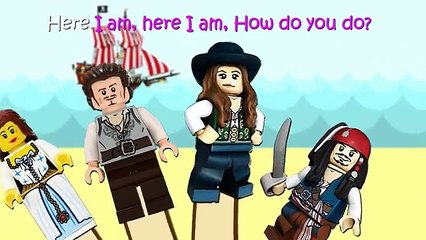 Pirates 3D Lego Finger Family / Nursery Rhymes
