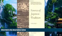 Big Deals  Sources of Japanese Tradition, Vol. 1  Best Seller Books Best Seller