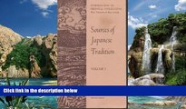Big Deals  Sources of Japanese Tradition Volume II  Full Ebooks Most Wanted