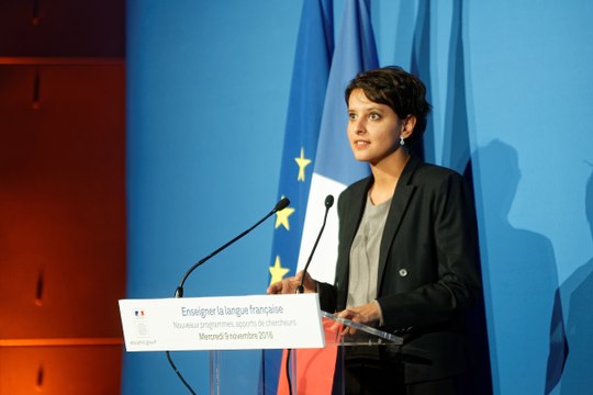 [ARCHIVE] Enseigner la langue française - Discours de Najat Vallaud-Belkacem