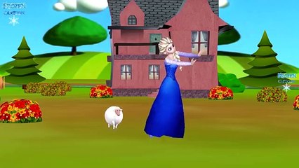 Frozen Elsa ABC Phonic Song For Children | Mary Had A Little Lamb Children Nursery Rhymes