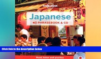 Must Have  Lonely Planet Japanese Phrasebook and Audio CD (Lonely Planet Phrasebook: Japanese