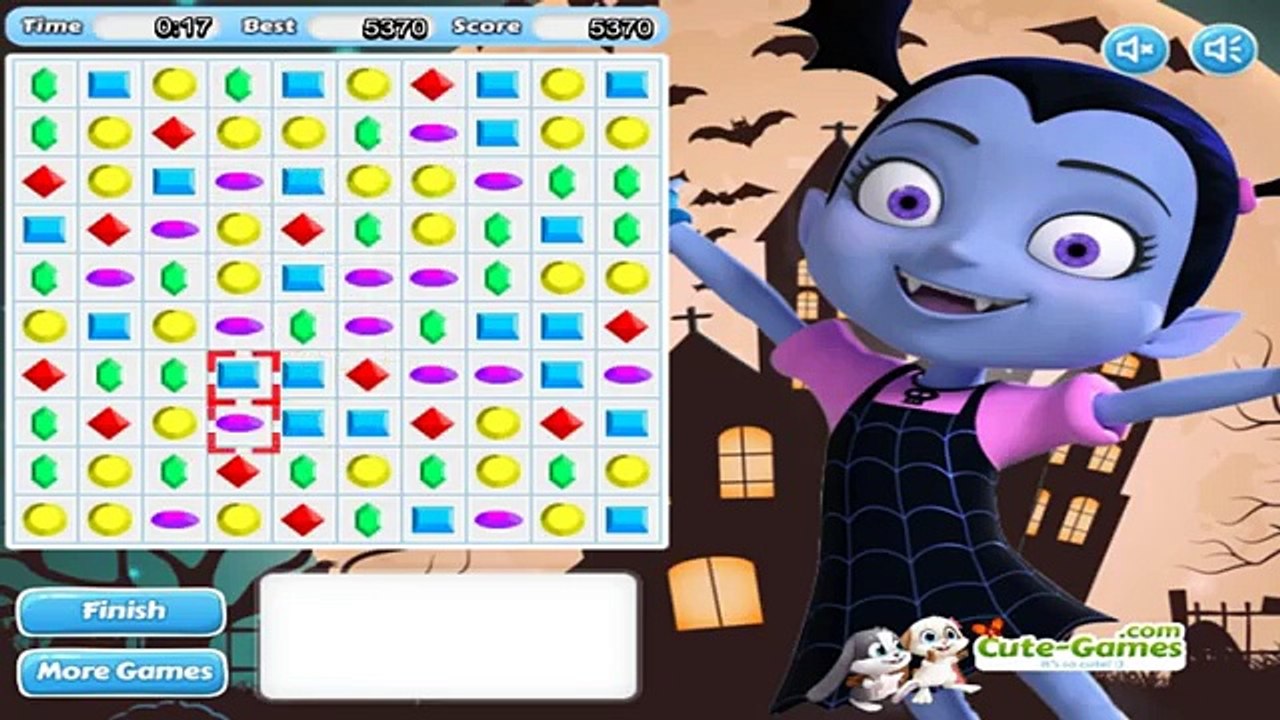 Vampirina Bejeweled - vampirina disney junior games - Best Baby Games For Kids