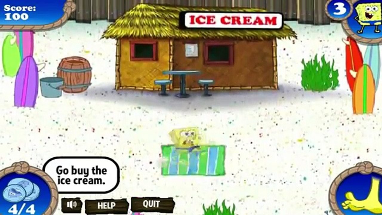 Spongebob Hot Sand Hustle - Spongebob Games
